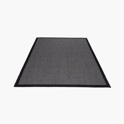 Sisal chevron antrasitt